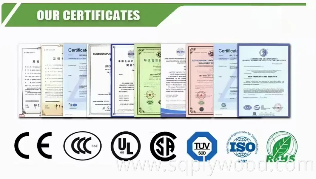 2440X1220X15mm 18mm Scaffolding Board Phenolic MDF Basswood Poplar Eucalyptus Birch Shuttering Scaffold Melamine Marine Plywood